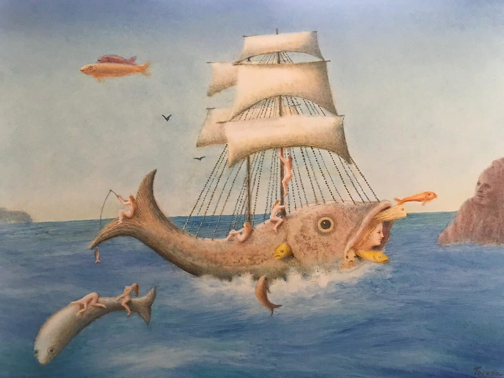 Musa pescando
