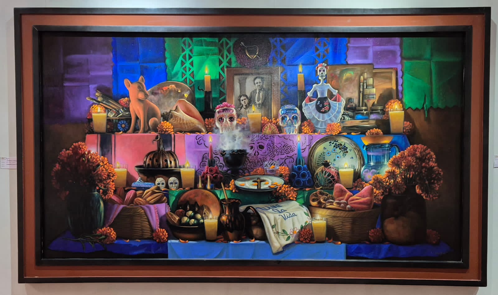 Ofrenda a Frida y Diego