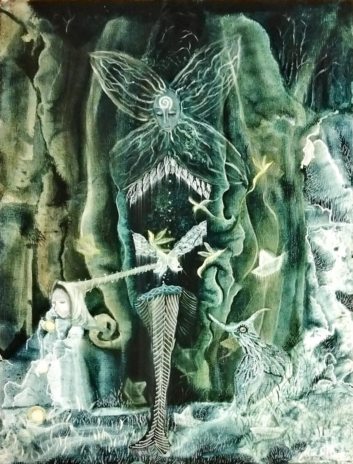 Niña luciérnaga