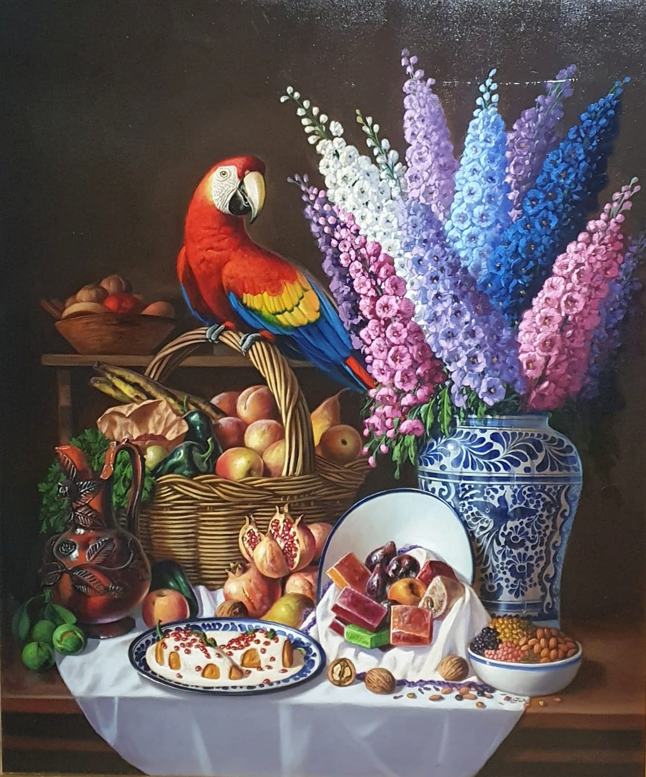 "565- Gucamaya con chiles en nogada"