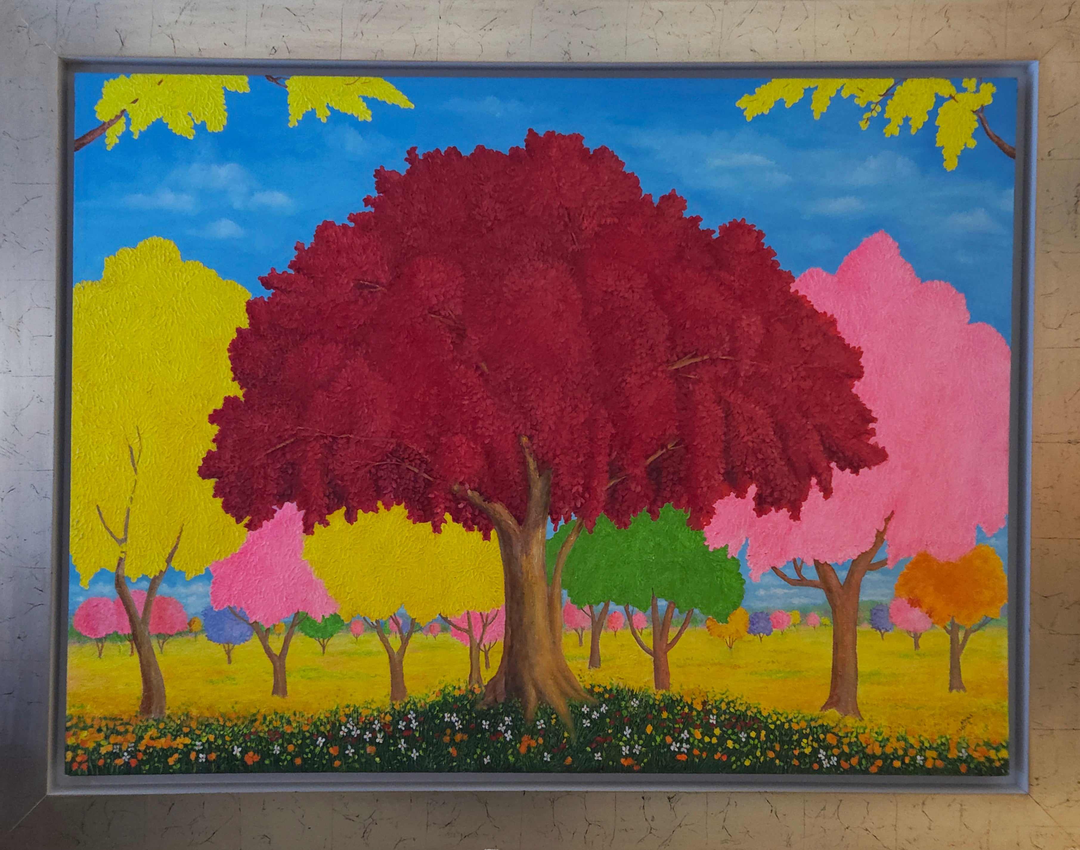 171 "Árbol rojo no2"