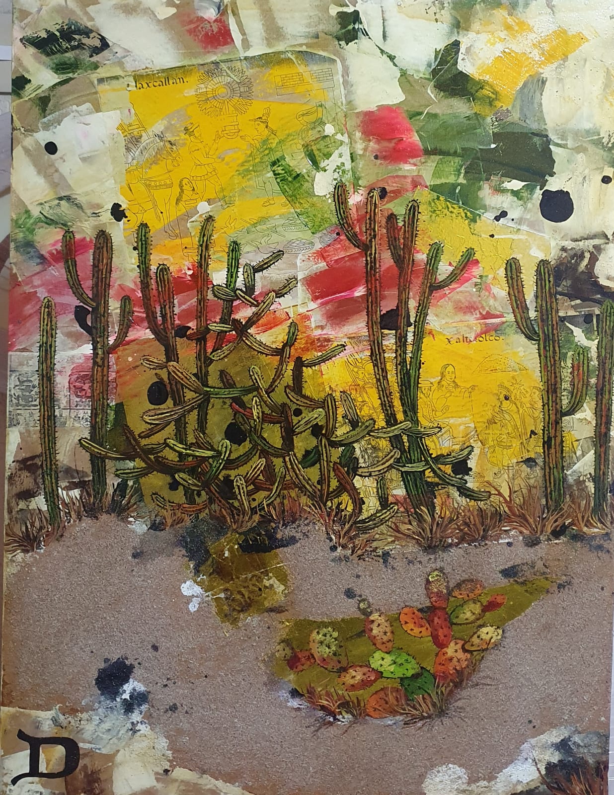885 "Paisaje Mexicano #1"