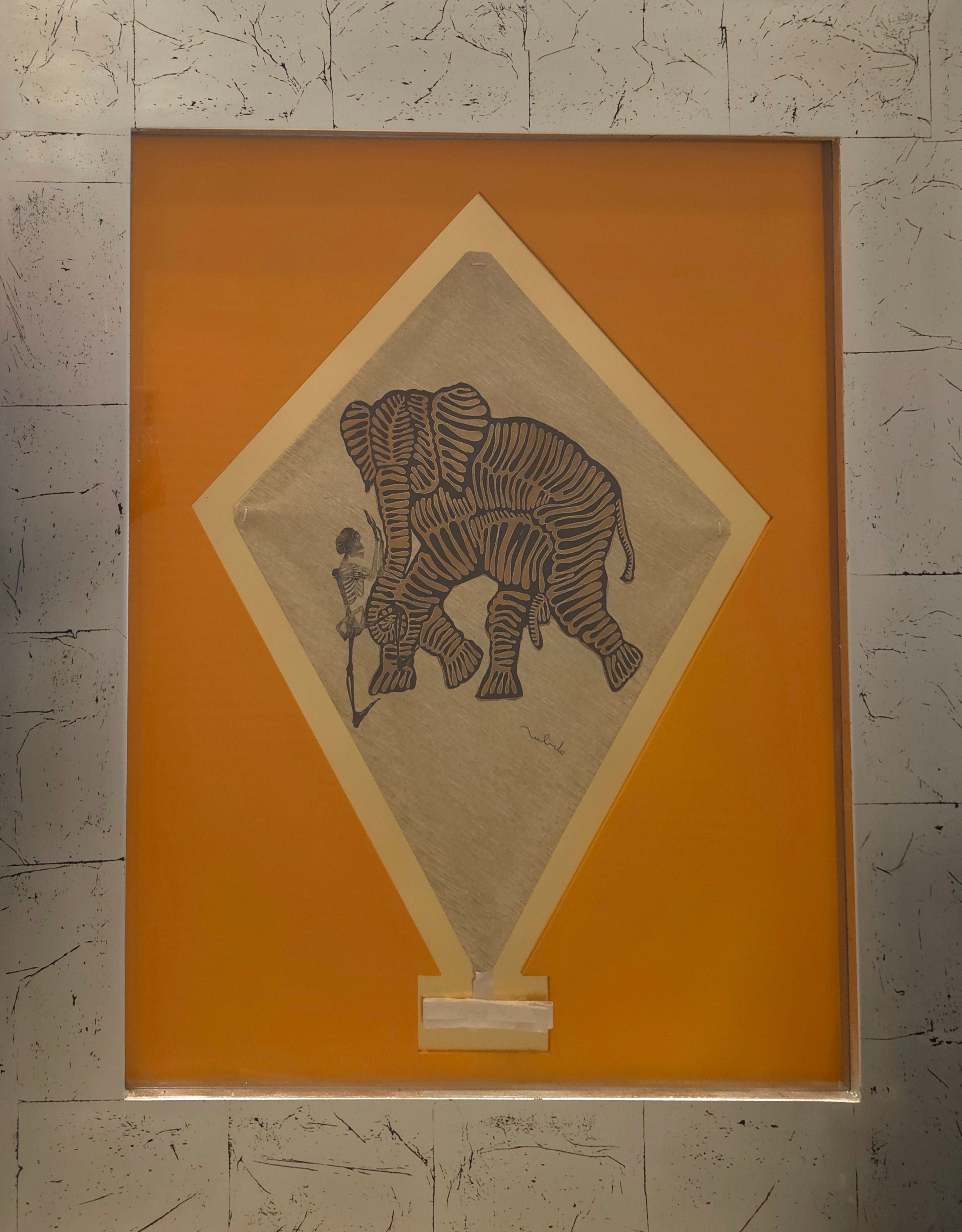"14-B Elefante con calaverita"