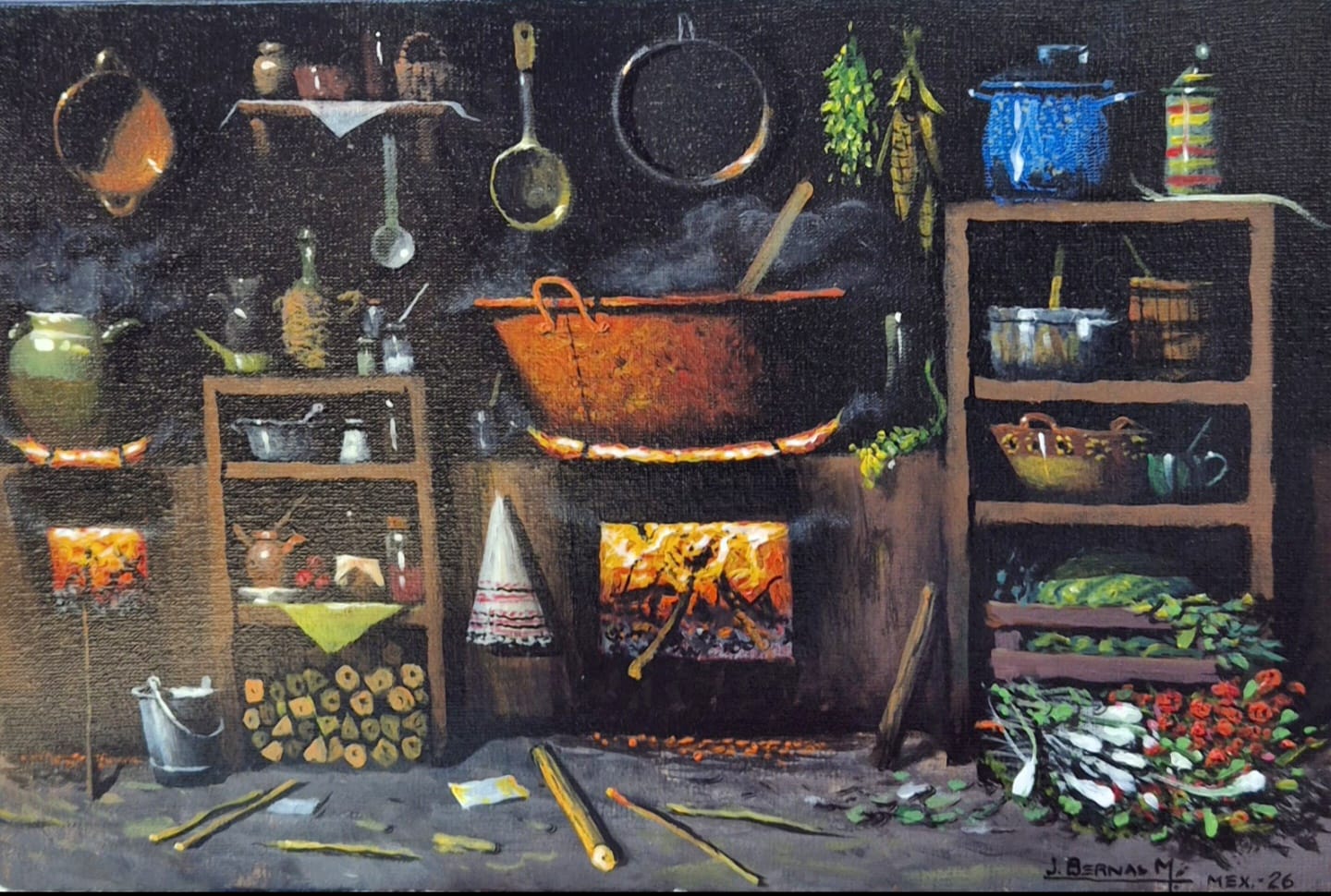 "1152 Cocina con alacenas"