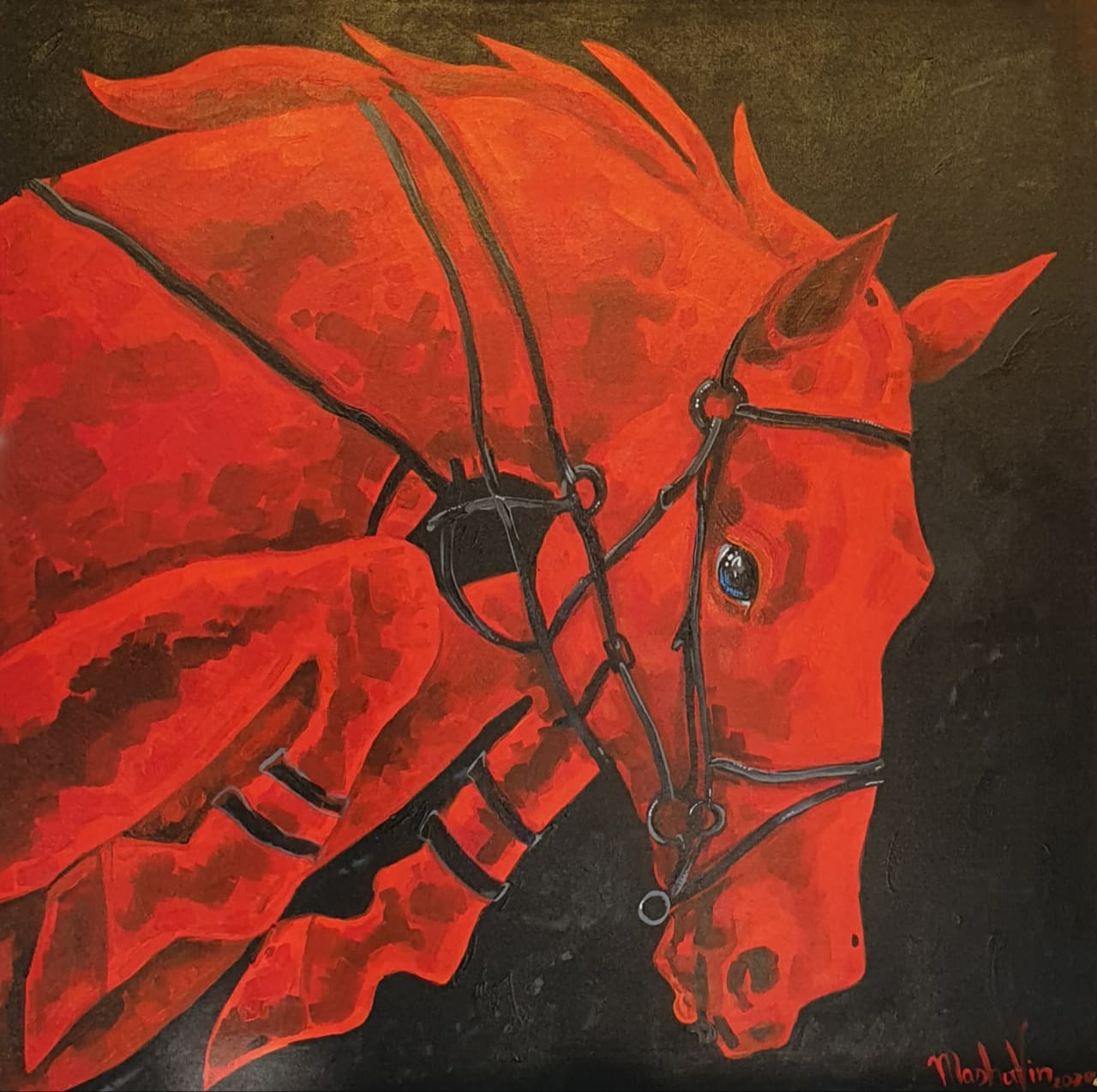 Caballo rojo
