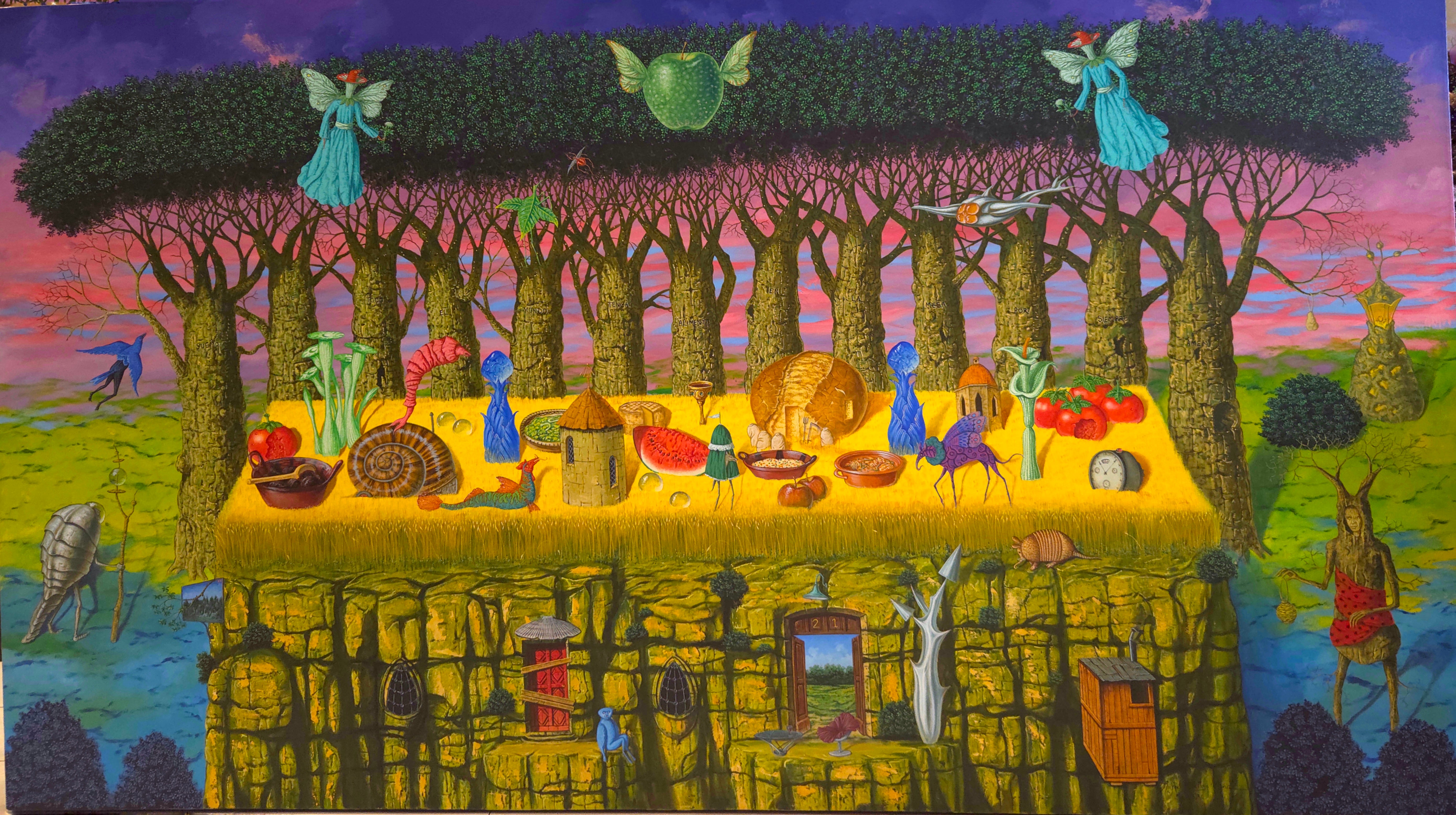 "268 -A /481La última cena en el campo"