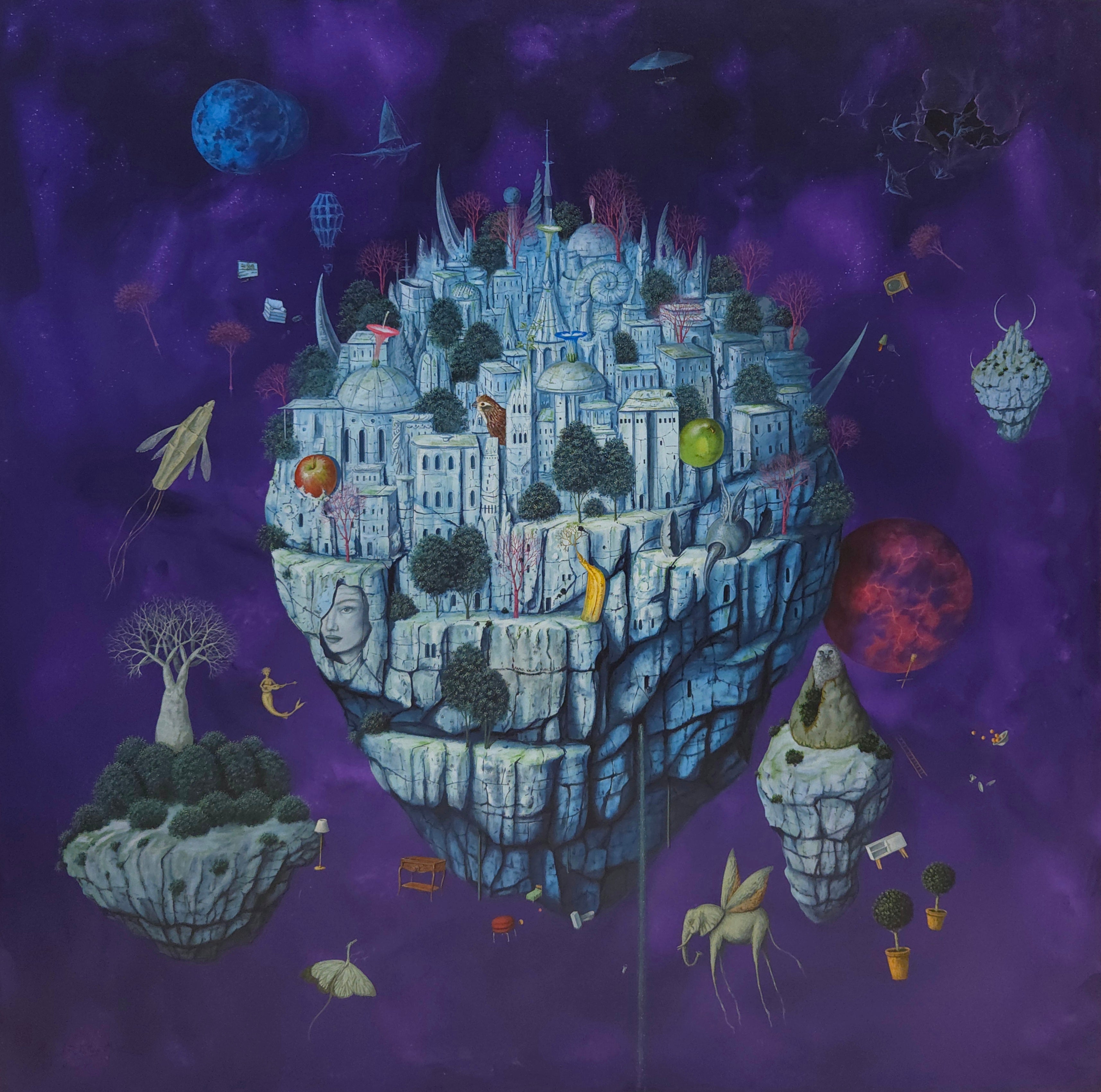 Una gran ciudad azul(no. 121-A)